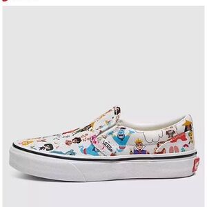 Kids size 12 Disney print Vans NWT
